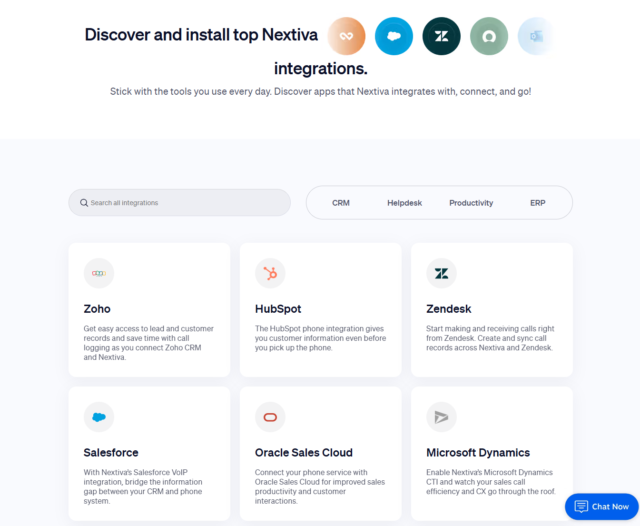 Nextiva Integrations