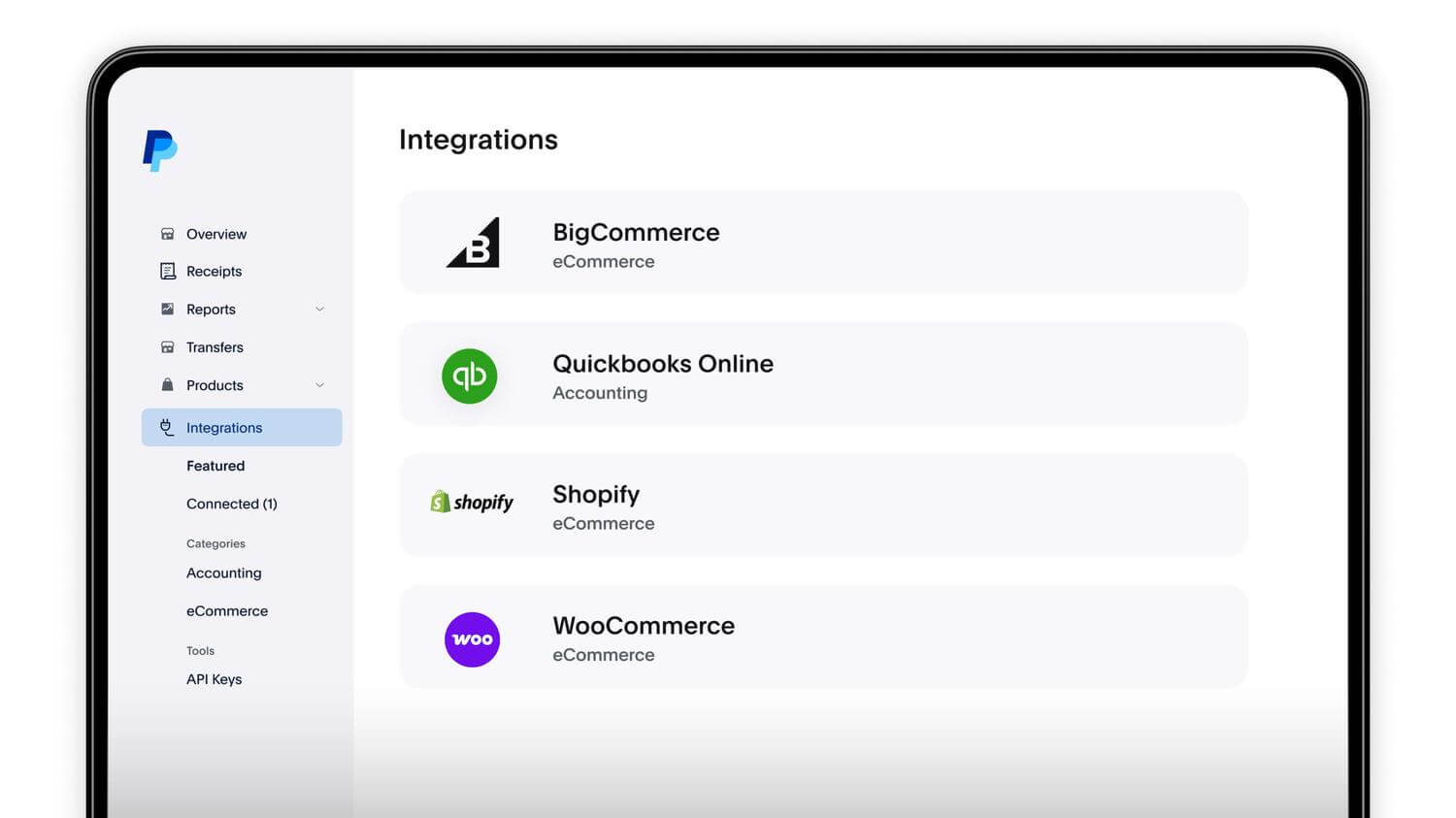 PayPal POS integrations
