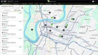 Azuga platform includes equipment tracking