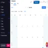 Screenshot of Zoho Projects calendar. Source: Tech.co testing