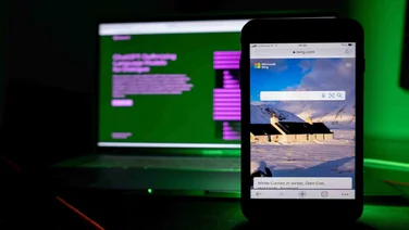 ChatGPT and Bing on phone screen