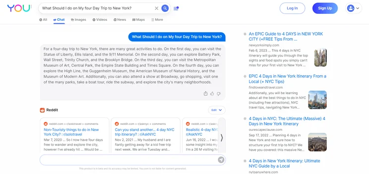 Youchat test question