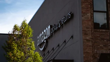 Amazon building.