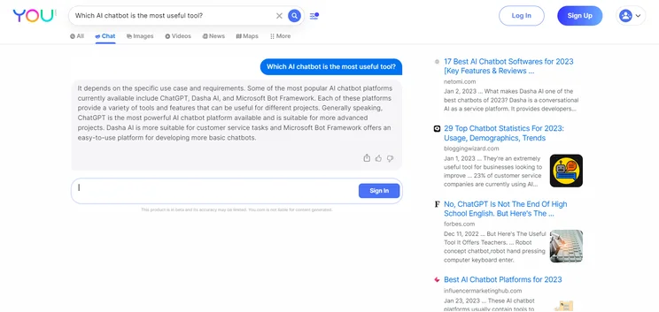 Youchat test 4