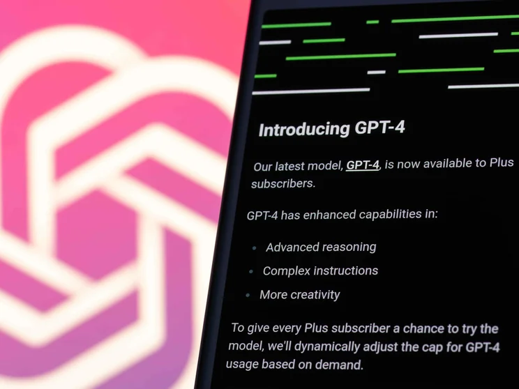 GPT-4 on phone screen