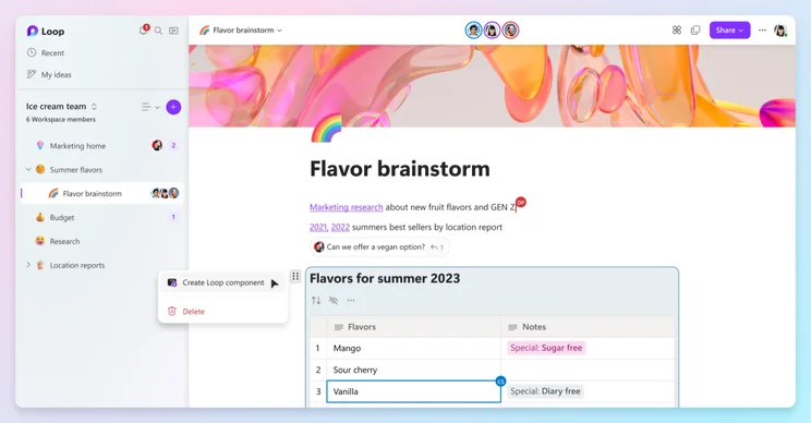 loop screenshot