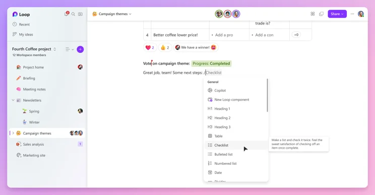 Loop screenshot