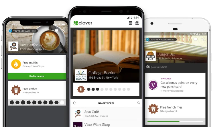 Clover Rewards app