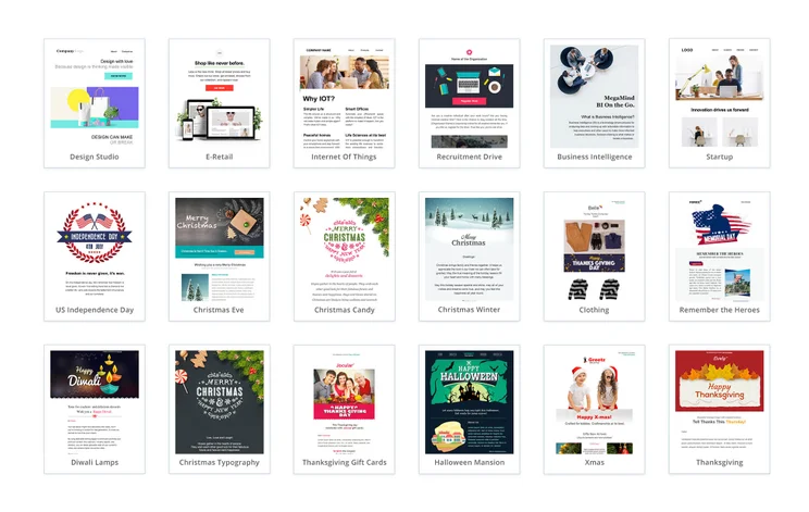 Zoho Campaigns Email Templates