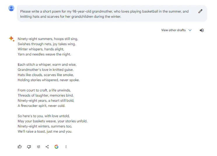 Bard Poem Test 5