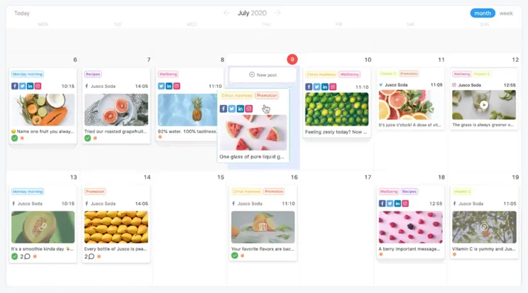 Planable Calendar