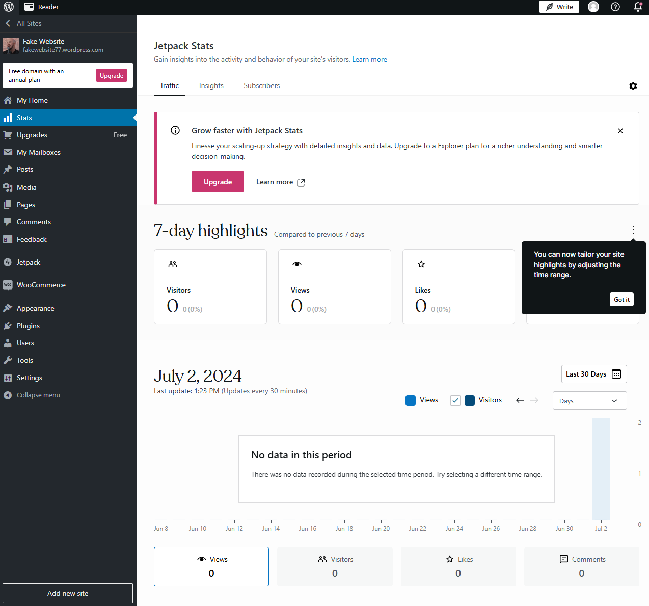 WordPress Analytics