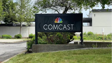 sign outside comcast office