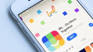 Image of IRL being used on phone