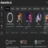character ai interface