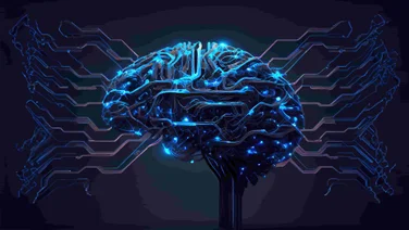 AI brain image