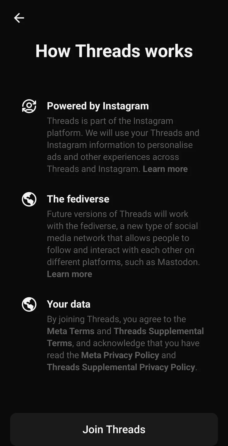 Threads Fediverse