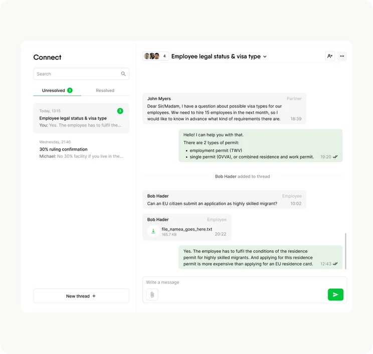 Remofirst: messaging