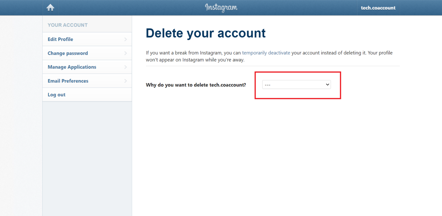 How To Deactivate or Permanently Delete Instagram Right Now