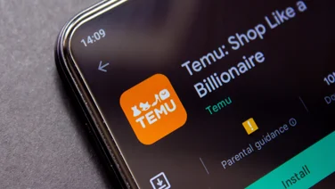 emu Online Shopping android app displayed on a smartphone screen