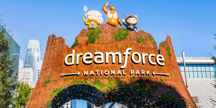 Dreamforce annual convention taking place at Moscone Center
