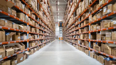 Amazon Warehouse Inside