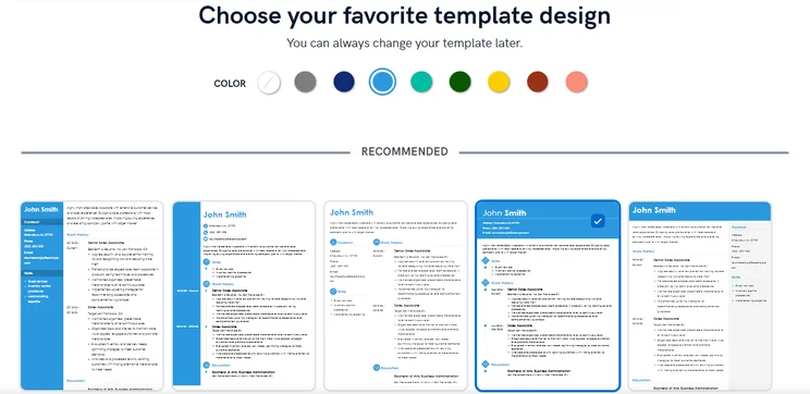 Zety AI resume builder test 3