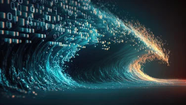 wave of data