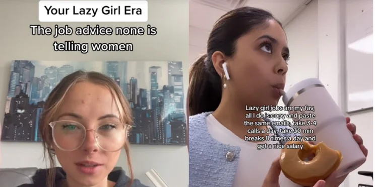lazy girl tiktok