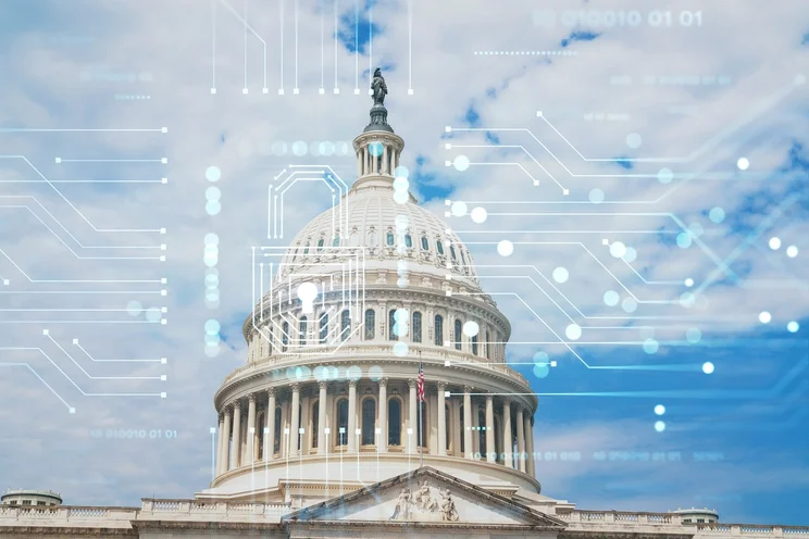 The white house with code