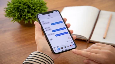 person messages on iphone