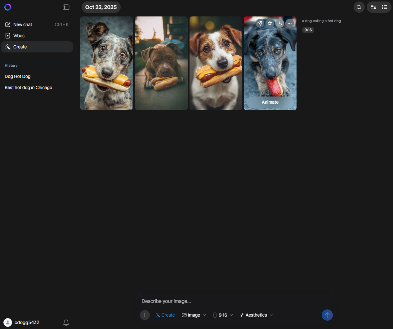 Meta AI Create