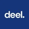 dark blue deel logo in a square size