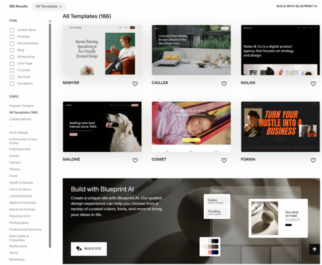Squarespace Templates