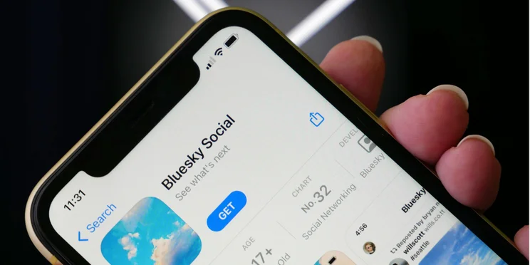 Bluesky Social on Mobile