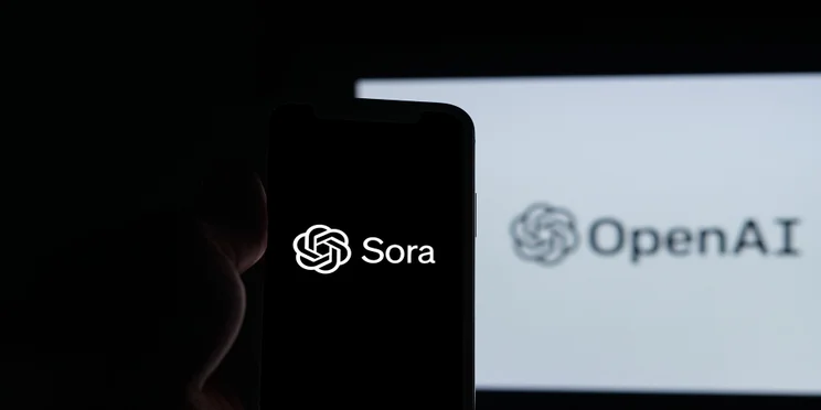 Sora on phone screen