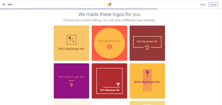 Using Shopify's AI logo generator