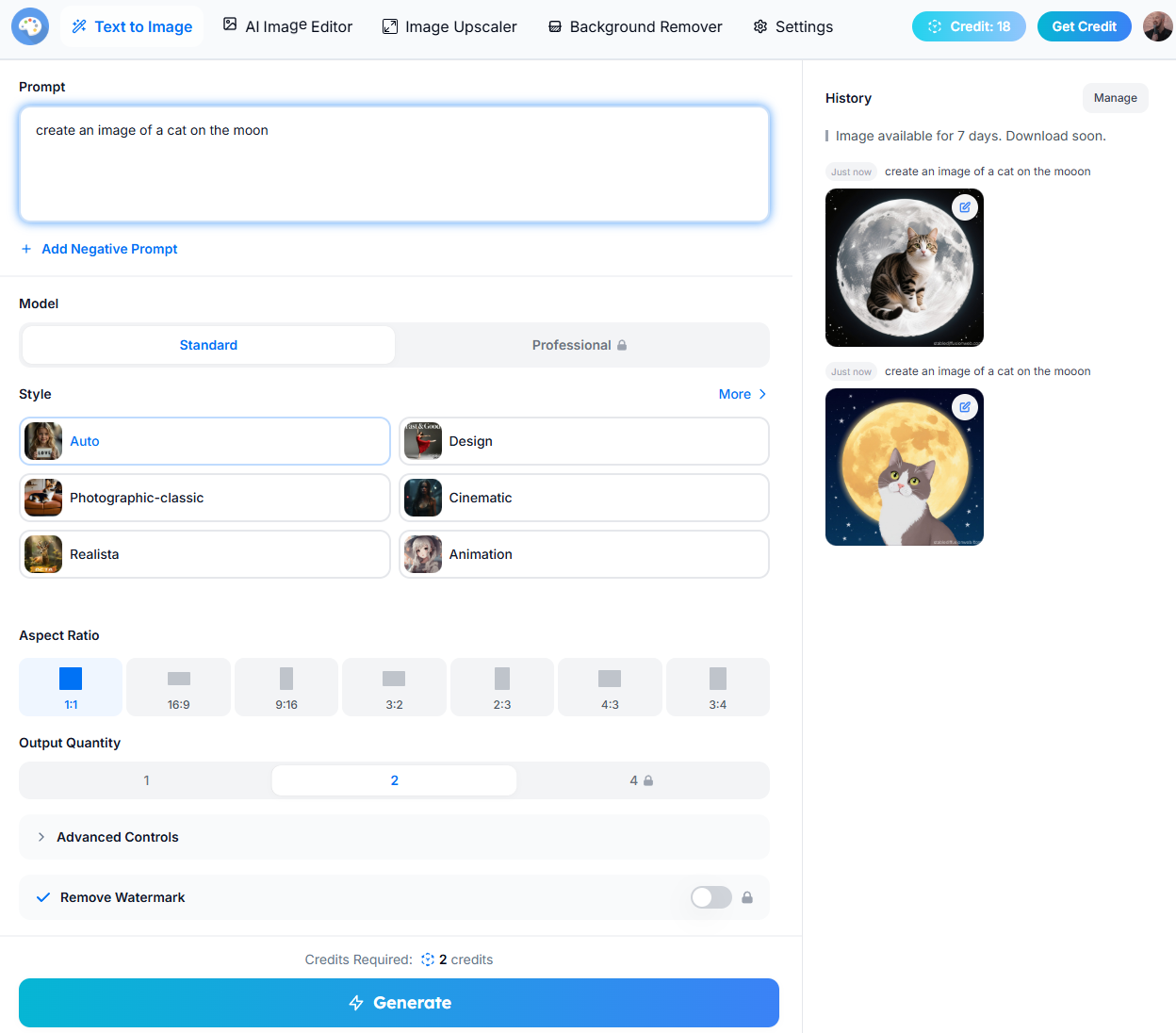 Stable Diffusion Image Generator