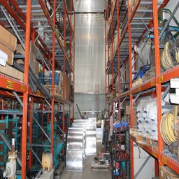 Hardware and assets in a warehouse