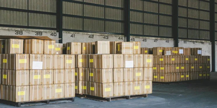 Assets in a warehouse