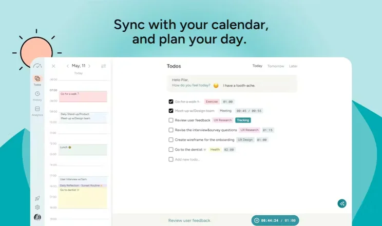 Sunset AI scheduling software