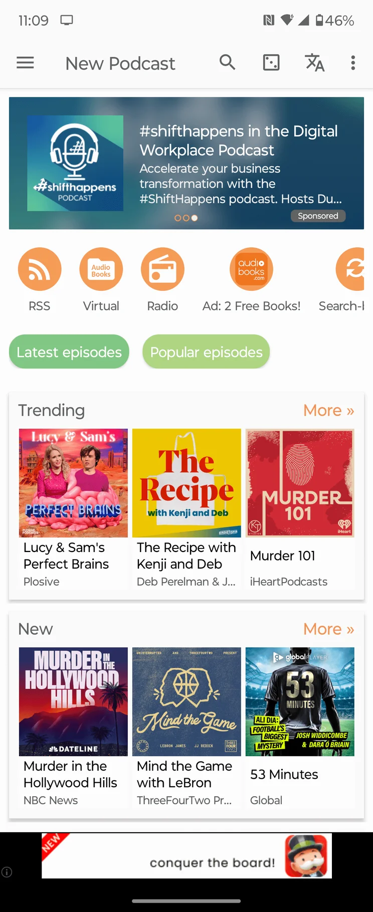 Podcast Addicts Home