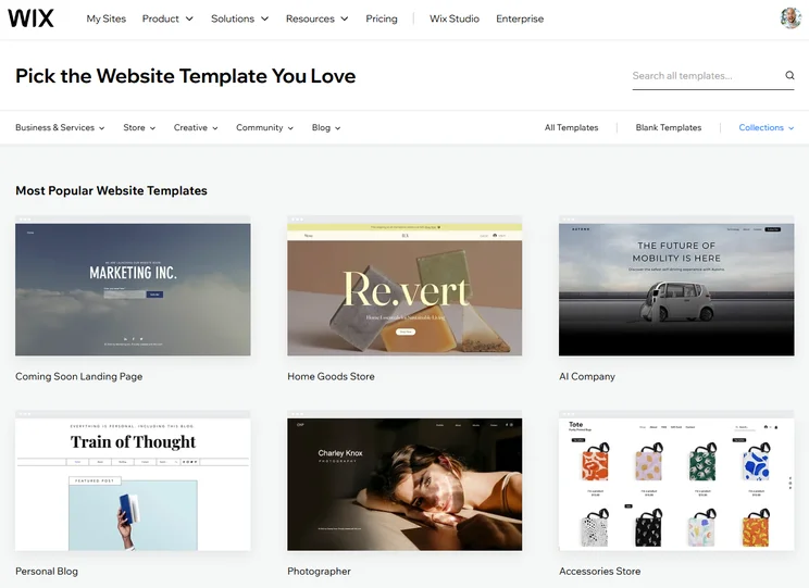 Wix Templates