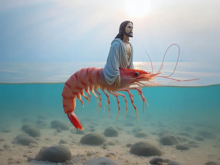 Shrimp Jesus AI
