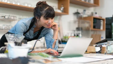Female business owner