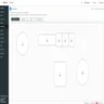 Clover's dining floor management interface showing table layouts.