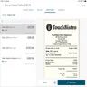 TouchBistro payment screen