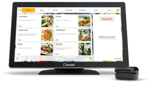 Toast Restaurant Self-Ordering Kiosk