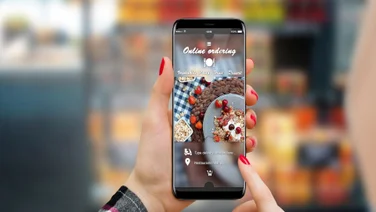Restaurant Website on Mobile