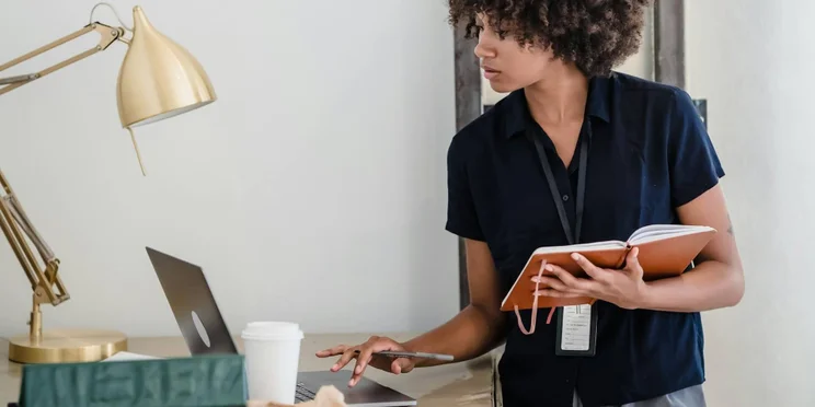 A remote white collar worker